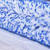 Pincel de seda blanco azul/azul fabricante de tela pincel de rodillo tela fibra de poliéster tejida paño de pincel