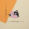 Patches Bordados para Pequenos Animais Ins DIY Autoadesivos Desenho Animado Termocolantes Decoração de Lenço Mochila Acessórios para Roupas Infantis