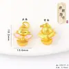 Acessórios DIY Cor Dourado Areia de Longa Duração Pingente de Bebê Anjo Asas de Anjo Pingente de Colar Personalizado Exquisito Cravejado com Diamantes