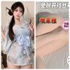 Tokyo Diosa Sexy Estampado Caliente Lazo Dulce Deseo Puro Kimono Estilo Japonés Camisón de Malla Traje Verano