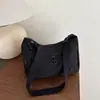 Nueva Bolsa Cuadrada Pequeña de Nailon Color Macaron Impermeable Ligera Bolsa de Lona Casual Versátil de Hombro Cruzada Bolsa para Teléfono Móvil