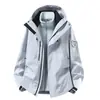 Chaqueta de Esquí Luotuo Tres en Uno para Mujer Invierno Forro Polar Desmontable Impermeable Transpirable Ropa para Montañismo al Aire Libre Chaqueta Hombre