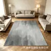 Alfombra Moderna Minimalista Abstracta para Sala de Estar, Área Grande, Cachemir Sintético, Lavable, Lavable a Máquina, Felpudo Antideslizante