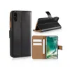 Funda tipo cartera con soporte para tarjetas antirrobo de piel de vaca de primera capa, cubierta completa de cuero universal para la serie GalaxyS22S23