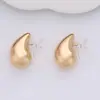 Pendientes de aguja de plata S925 con gota de pegamento CCB estilo europeo y americano, círculo geométrico en forma de C, joyería para orejas elegante, simple y personalizada de celebridad de internet