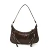 Bolso Bandolera de Moda Coreana de Nicho Tipo Bollo para Mujer Otoño 2025 Nuevo Textura de Alta Gama Estilo Extranjero Bolso de Hombro Único Cruzado