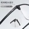Casual de Negócios, Luxo Leve, Armações de Óculos de Liga de Alta Qualidade com Armação Grande da Moda com Galvanoplastia IP a Vácuo, Suporta Lentes de Grau, Atacado Danyang
