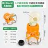 Ventilador de boquilla de clip ajustable universal abrazadera de tubo cono limpieza rociador spray pretratamiento clip boquilla de acero inoxidable