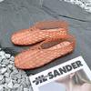 Sandalias de Malla de Nuevo Estilo para Mujer, Playa PVC Gelatina Malla Hueca Planas Cómodas Slip-On Pantuflas Casuales para Mujer