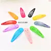 Novo grampo BB cor de doce coreano grampo de cabelo pequeno cor sólida moda clipe para franja infantil clipe lateral acessórios de cabelo adorno de cabeça atacado