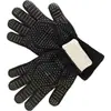 Guantes protectores de silicona para barbacoa y horno microondas, alta temperatura 800 grados, anti quemaduras, aislamiento térmico, antideslizantes, a prueba de fuego