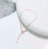 Pulsera Flash O Cruz de Plata de Ley S925, Pulsera Sencilla y de Moda Elegante de Plata Lisa para Novia y Mejor Amiga Regalo de Cumpleaños