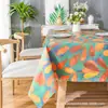 Tapete de Mesa Antiescaldante, Impermeável, à Prova de Óleo, Estilo Ins para Estudantes e Casa, Pad de Mesa Nórdico em PVC, Capa para Mesa de Centro, Personalizável no Atacado