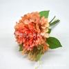 Crisantemo Hortensia Combinación Flor Accesorios de Boda Nórdica Flor Artificial de Mano para Novia Vestido Suave Dalia Flor Falsa de Comercio Exterior