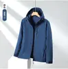 Cortavientos ligero con logo personalizado, ropa de trabajo para equipo, chaqueta elegante, abrigo a prueba de viento, ropa de regalo promocional con impresión