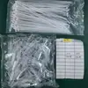 3010 Etiquetas de Identificación de Cables y Alambres Transparentes Marco de Placa de Nombre Etiqueta Colgante Etiqueta de Amarre Marco Marcador Caja de Etiquetas