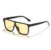 Nuevas Gafas de Sol Unisex Rain de Montura Cuadrada Grande con Parte Superior Plana Que Hacen que el Rostro Parezca Más Pequeño, Modernas y Versátiles, Gafas de Sol para Sombrear al Aire Libre
