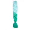 Trenzas Grandes de Fibra Sintética de Comercio Exterior, Trenzas de Colores, Peluca, Cabello para Trenzas Jumbo, Rastas Africanas, Cabello para Crochet
