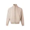 "Suéter de Espiga de Trigo Floral" Outono e Inverno Estilo Retro Old Money Cardigan Solto Top de Tricô para Homens e Mulheres