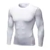Ropa deportiva transfronteriza europea y americana: Camiseta PRO de secado rápido para hombre, camiseta de compresión para correr, ropa deportiva para maratón