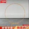 Arco de Balão de Ferro para Casamento da Amazon como Suporte Decoração de Fundo de Palco com Balões Layout Externo