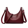 Bolso de Hombro de Moda para Mujer de Exportación Transfronteriza 2025 Nuevo Bolso Bandolera Urbano Simple Bolso Cruzado para Axila Bolso de Media Luna para Mujer