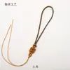 Cuerda tie-dye, nudo de la suerte, producto semiacabado, cuerda para manualidades hechas a mano, accesorios decorativos, cuerda trenzada, caja de regalo con cuerda a juego