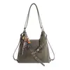 Mochila de Moda y Sencilla de Gran Capacidad para Mujer, Bolso de Viaje de Moda Nuevo Otoño e Invierno 2025, Bolso Tote Cruzado Versátil