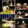 Luz Solar para Césped de Piso Insertable Luz de Jardín para Villa Césped Luz de Paisaje Decorativa Impermeable LED Exterior