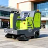 Limpadora de Pisos Industrial Ride-On, Máquina de Limpeza e Aspiração para Pisos de Fábrica e Oficina Comercial, Veículo de Limpeza de Pisos para Propriedade, Shopping e Supermercado