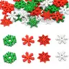 Celebridad de Internet Transfronteriza Copo de Nieve Navidad Blanca Decoración de Árbol de Navidad Suministros Accesorios Manualidades DIY Materiales de Creación