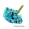 Flores Artificiais Azuis, Miolos de Flor de Espuma, Estames de Flor, Frutas, Embalagem para Flores, Grampos de Cabelo DIY Feitos à Mão, Acessórios de Cabelo, Acessórios Decorativos, Materiais