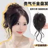 Atmósfera-sensación Darius Agarrando Dragón Batidor Flor Brote Artefacto para el Cabello Nuevo Estilo Chino Calabaza Mascarilla para el Cabello Pollo Esponjoso Wotou
