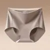 Pantaletas Lisas para Mujer con Efecto Glúteo Forma de Durazno, Algodón Puro, Antibacterianas, Entrepierna Extendida, No Aprietan, Tejido Cepillado, Cintura Media, Ropa Interior para Mujer Control de Abdomen