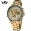 Reloj T-WINNER Winner Hueco Mecánico Automático para Hombre Reloj de Pulsera Banda de Acero Reloj para Hombre
