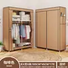 Armario simple transfronterizo zapatero no tejido combinación en caliente traje suit habitación de alquiler dormitorio almacenamiento ensamblaje armario venta al por mayor
