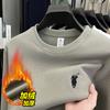 Sudadera Bordada Pesada Transfronteriza 380g para Hombre Otoño e Invierno 2026 Nueva Sudadera Casual de Manga Larga con Cuello Redondo para Hombre