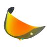 Visor para Casco X14 Compatible con Cascos Z7 Cwr1 Rf1200 X-Spirit Nxr Visor Galvanizado para Uso Diurno y Nocturno
