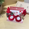 Atmosfera de Natal Sino Chifre Armação de Óculos Máscara para Festa à Fantasia Máscara de Fantasia Fofa de Desenho Animado para Feriado