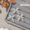 Lazo de Organza para Uñas 2026 Nuevo Estilo Cinta de Doble Capa Encaje Accesorios de Uña Portátiles Que Realzan la Blancura y la Elegancia Pura