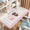 Tapete de Mesa Cartoon para Crianças e Estudantes, Toalha de Mesa Especial para Meninas Estudarem, Tapete Protetor de Mesa à Prova d'Água e Lavável