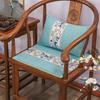 Cojín de sofá de madera de secuoya, cojín de muebles de madera maciza, nuevo cojín de silla circular Taishi china, silla china, silla de madera, cojín de silla de té, personalización