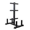 Soporte para Campanas, Soporte para Barra de Pesas Doméstico, Estante de Almacenamiento para Barras de Pesas, Soporte para Barras Austriaco, Accesorios para Equipos de Fitness, Barra de Pesas para Gimnasio Comercial