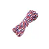 Cuerda de paracaídas trenzada de 4 mm, cuerda para tienda de campaña, cuerda de supervivencia, cuerda de color para ventilador, cuerda para exteriores, cuerda de paracaidista, 3 m