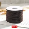 Cuentas con núcleo envueltas línea elástica pulsera diy hecha a mano cuerda tejida elástico cuerda de cuero elástica texto jugar con cuerda fabricantes al por mayor
