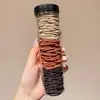 Ligas para el cabello lindas estilo coreano para niños, gomas suaves y muy elásticas para coletas altas de niñas, diademas y accesorios versátiles