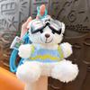 Llavero de oso de peluche de moda y genial, colgante pequeño para bolso, llavero de pareja, colgante de moda, juguete de garra, regalo pequeño, venta al por mayor