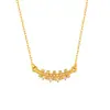 Collar con Colgante de Remache Geométrico para Mujer, Diseño Simple y Único Microincrustado, Elegante y Versátil, Nueva Cadena para Clavícula 2025