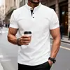 Camisa Polo Deportiva de Verano 2026 Estilo Nuevo Secado Rápido con Bolsillo con Cremallera para Hombre Venta al por Mayor Directamente del Fabricante