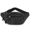 Riñonera impermeable de gran capacidad con múltiples bolsillos, bolsa cruzada versátil para ciclistas al aire libre y commuters
